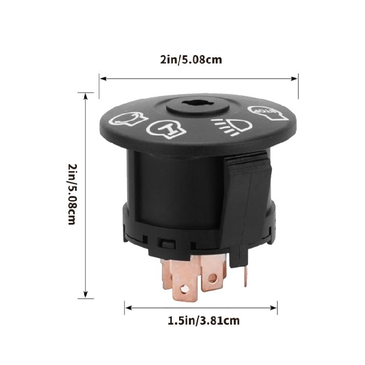 Heavy Duty Ignition Switcher for 532175566 175566 163968 165191 Lawn Mowers Secure Start Protection Easy Maintenance