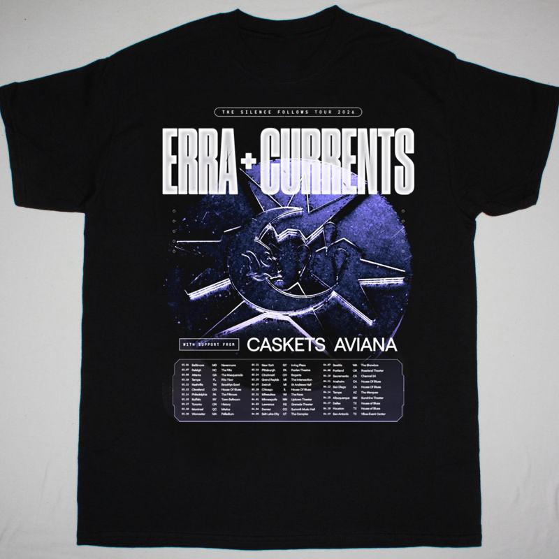 ERRA Band Tour 2026 Unisex Cotton T-Shirt S-5XL RS220 S