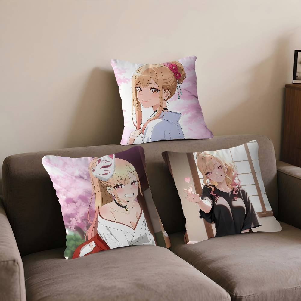 Marin Kitagawa Kissenbezug Kissenbezug Polsterung Sofa Dekokissen Heimdekor Kissenbezug