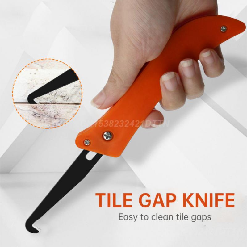 1/2/3 STÜCKE Reparaturwerkzeug Wand Klappbar Fliesen Schönheit Naht Rakel Basting Nut Eckreinigung Spalt Bohrer Hakenmesser Boden