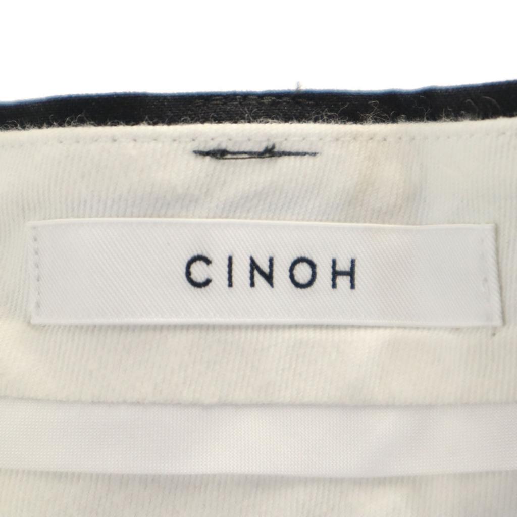 CINOH High-waisted pleats Wide pants 34 Charcoal black Women Used