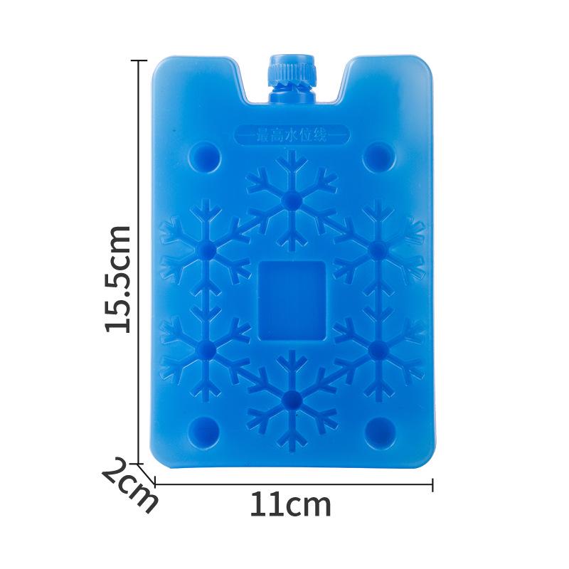 Reusable Ice Pack: Blue Ice Crystal Box for Cooling and Preservation