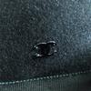 Excellent CHANEL hat black Rabbit hair Women M 20S Used
