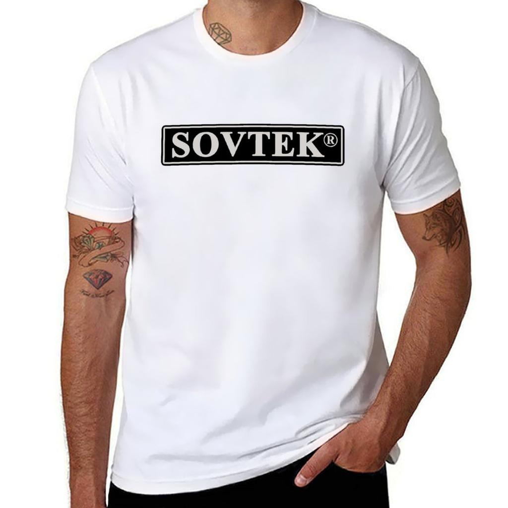 SOVTEK T-Shirt Cute Clothes Boys Whites Mens Plain T Shirts