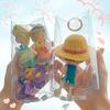 Labubu Vinyl Transparent Protective Sleeve Hand Doll Dust Bag Doll Pendant Display Box Backpack Keychain Pendant
