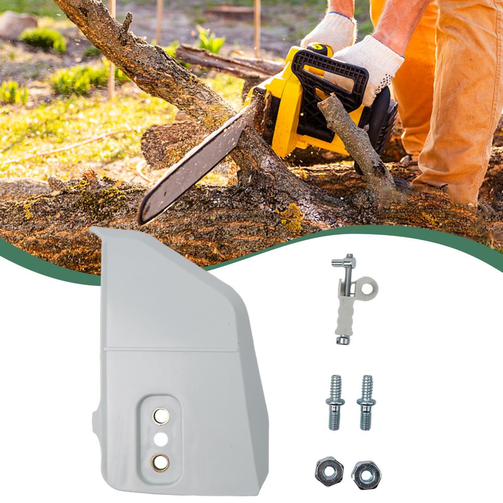 Set Tandwielafdekking MS180 MS210 MS230 MS250 Tandwielafdekking Boutmoer Wit Met 250g 6st/set Accessoires Gloednieuw