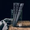 2 Paar chinesische kreative Essstäbchen aus Legierung, Essgeschirr im japanischen Stil mit Spitze, rutschfeste Haushaltsessstäbchen