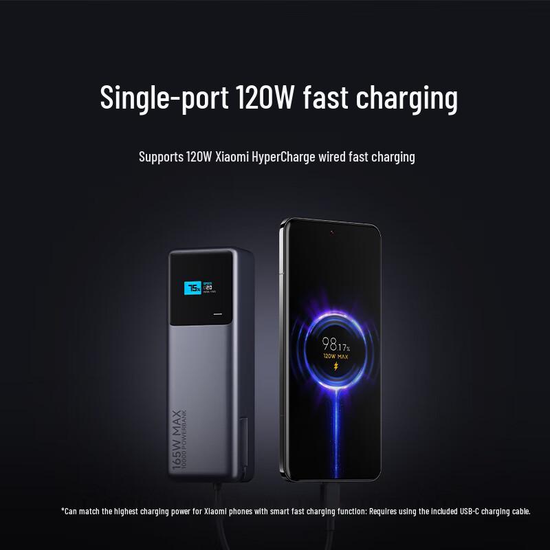 Xiaomi 10000mAh 165W Dual-Port Power Bank