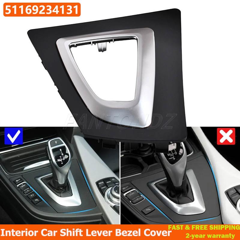 

51169234131 Interior Gear Shift Selector Cover Transmission Shifter Bezel Trim For BMW 3 4 Series F30 F31 F34 F35 F32 F33 F36