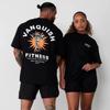 GYM Fitness Sports Combed Cotton Loose Breathable Short Sleeve Casual Sports T-shirt for Men and Women