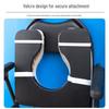 Warm Corduroy Elderly Toilet Seat Cushion
