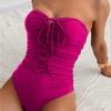 Sexy Neck Einteiliger Damen Badeanzug Premium Badeanzug