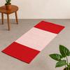 Cotton Rug Red Pink 170x70cm