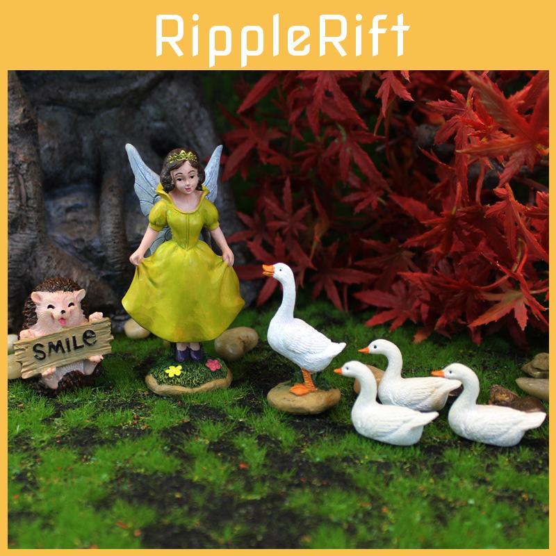 Resin Fairy Garden Animal Decor For Celebrations And Gift Giving In Micro Landscape Style