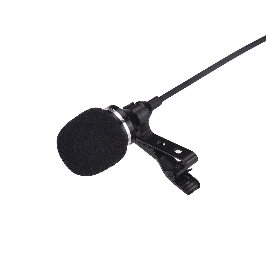 Lavalier Microphone Portable Omni Directional Wearable Mic for Vlog Interview Streaming Lecture