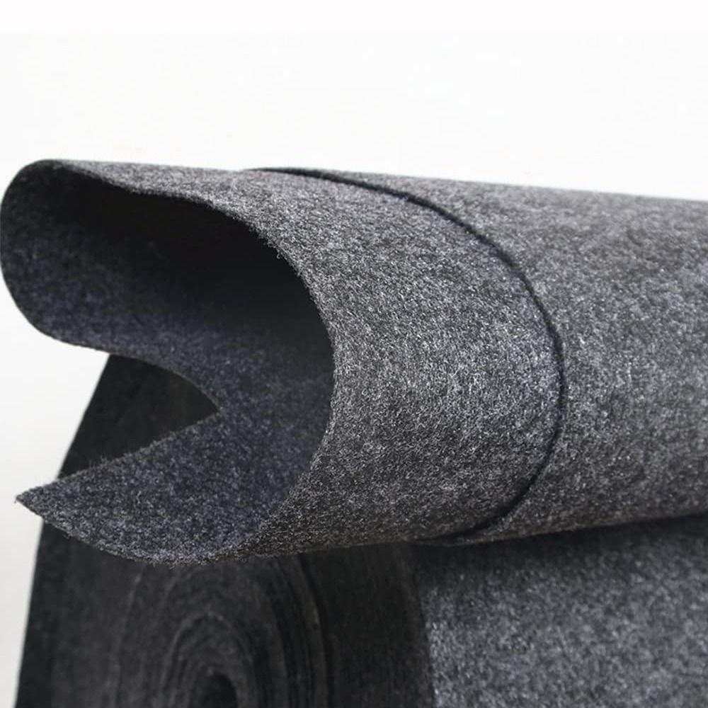 Schwarz Grau Lautsprecher-Gewebe Länge 1/2M Marine Boden-Schutzabdeckung Subwoofer Kofferraumauskleidung