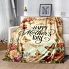 Happy Birthday Wishes Blanket Warmthful Decor Perfect for Couch Sofa Chair All-Season Use Modern Ideal Gift For Birthday Valentine'S Day