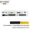 Boyang 16-Channel Telephone 4-Port Gigabit Ethernet Optical Transceiver