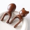 1pc Sandalwood Face Massager Snail Shaped Facial Meridian Massage Tool for Nose Face Eye Relief Relaxation Beauty Skin Care Tool