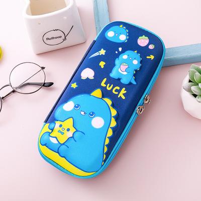 1 Pièce Dessin Animé 3D Stéréoscopique Espace Grande Capacité Créativité Trousse à Stylos Crayon Sac Fournitures Scolaires Papeterie