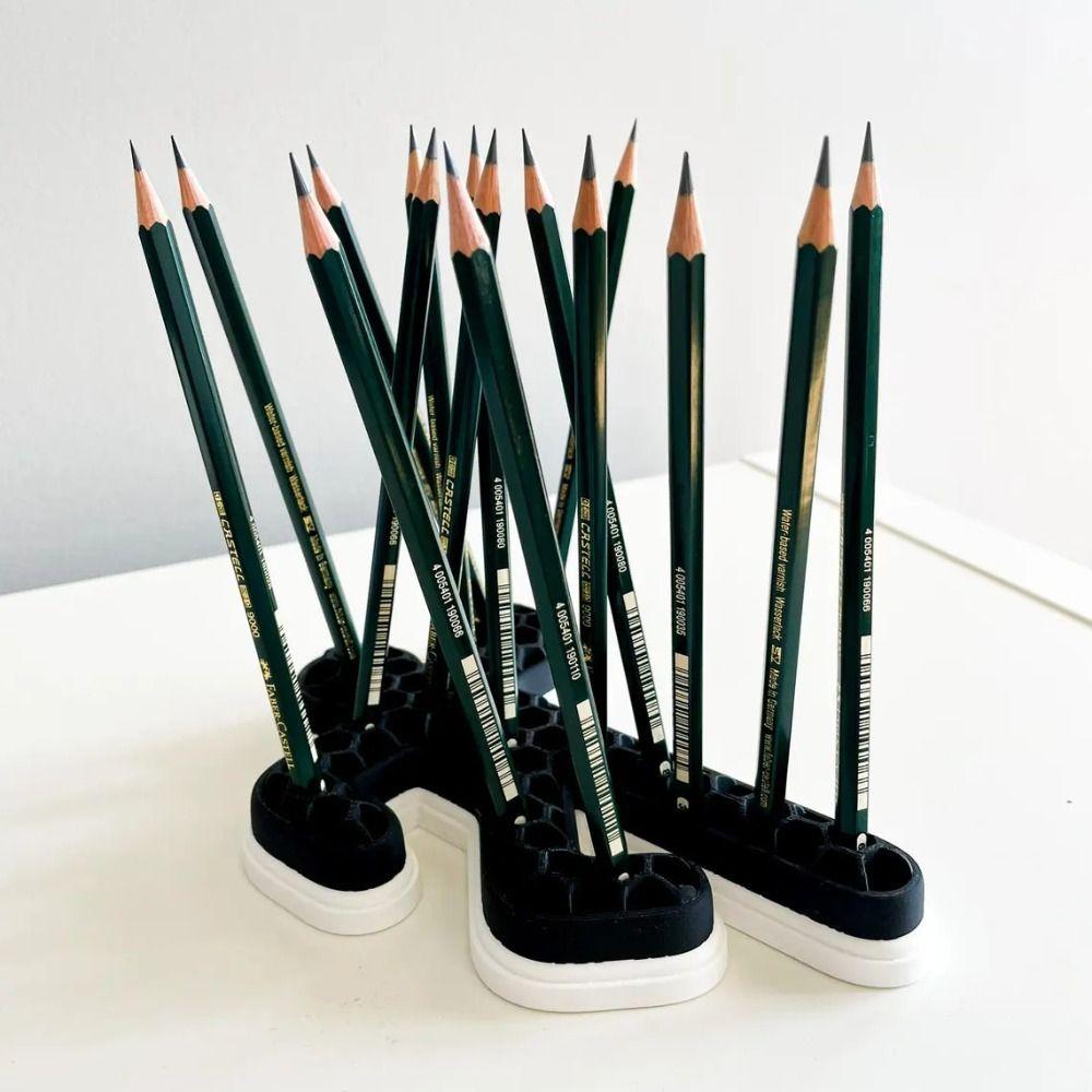 Crime Scene Pencil Stand Cartoon Pen Container Multi-function Pen Holder  Desk Storage