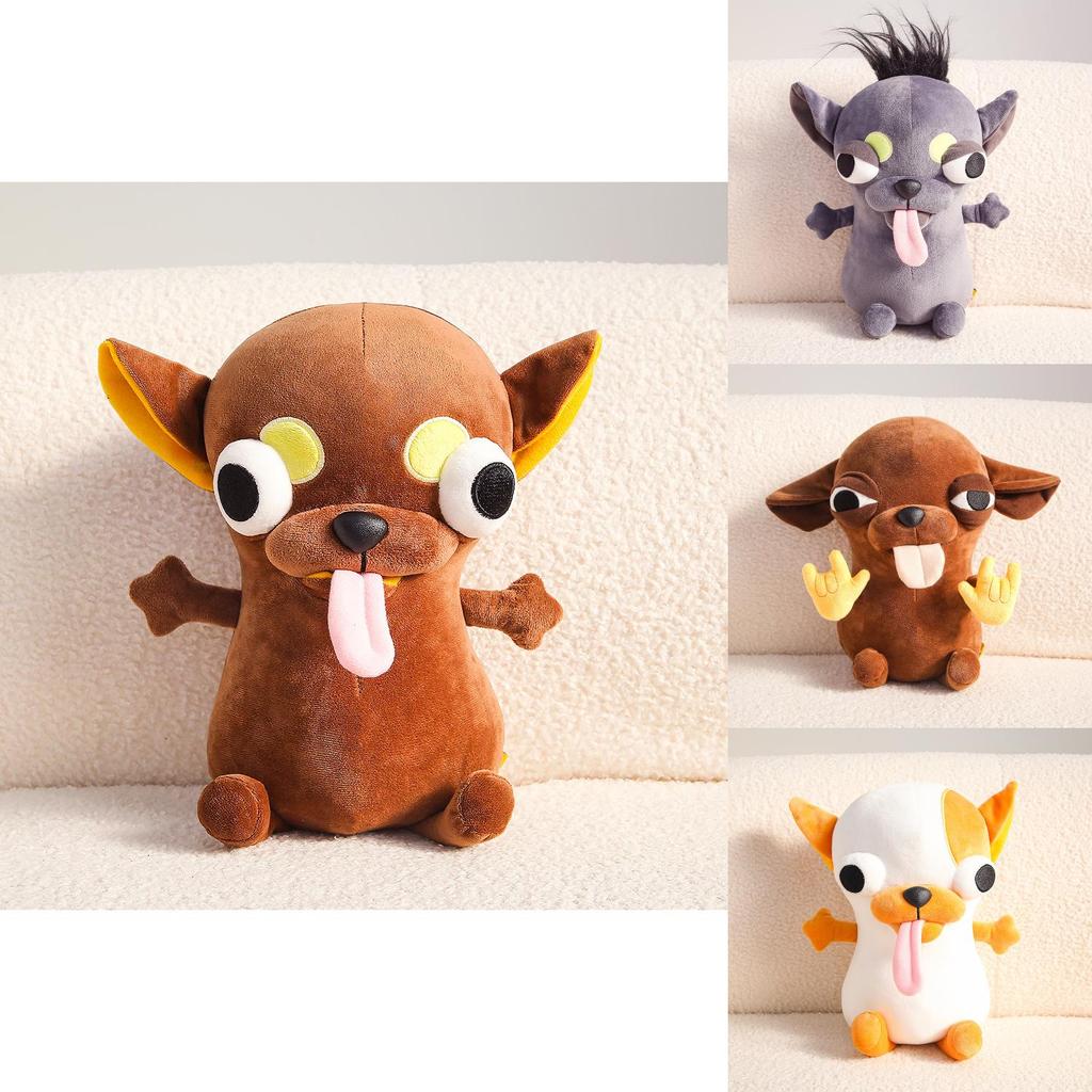Plüsch-Chihuahua-Spielzeug mit superweichem Kurzplüsch für Kindergeschenk und Sammlung
