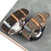 Retro Nylon Leather Wrist Strap for Seiko Watchband for Rolex Universal Bracelet Belt Men Women Quick Release Band Accessories