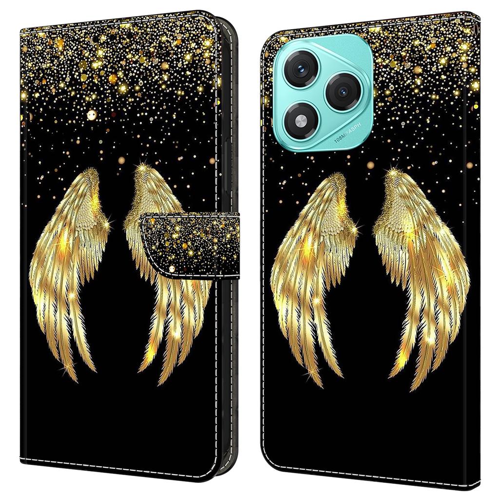 Für Honor 400 Lite 5G Hülle 3D Muster PU Leder Brieftasche Handyhülle mit Ständer