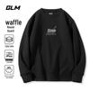 GLM Men's Waffle Knit Pullover Sweatshirt