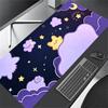 Cartoon Bear Purple Cloud Mouse Pad Large Anti Slip Rubber Desk Mat for Gaming Office Laptop Keyboard Pad Pc Accessories Gamer
