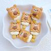 10Pcs New Cute Resin Cartoon Cat Bear Rabbit Pig Lollipop Flat Back Parts Embellishments For Hair Bows
