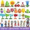Plants Vs. Zombies Toy Set: Bewitching Mushroom, Fish Hook, Grassland Mine, Flaming Tree, Poison Pea
