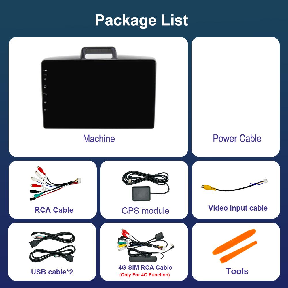 Navigation GPS Car Android 14 Intelligent System for Toyota Corolla Axio 2 Fielder 3 E160 2012 - 2021 HD Screen WiFi DSP Stereo