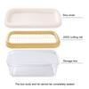 Butter Slicer Cutter with Sealing Lid Plastic Butter Keeper Anti-Scratch Butter Slice Container Kitchen Baking Tool