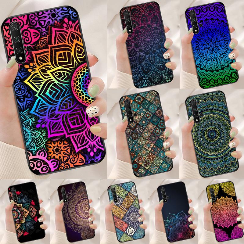 Mandala For Huawei Nova 10 9 SE 5T 12s 12i 11i Y91 Y90 Y60 Y70 Y72 Y61 P20 P40 P30 Lite P60 Pro Case