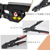 Ibubu Crimping Wire Clamp Wire Wire Rope Aluminum Sleeve Crimping Hand Crimping Sleeve Crimping Compatible with Includes Aluminum Sleeves Pliers,