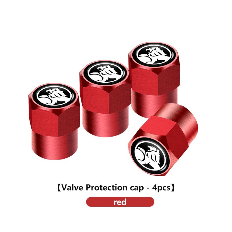 4PCS Car Tire Stem Valve Cap Airdust Waterproof Wheel Tire Valve Rim Stem Cover For Holden Colorado Captiva Commodor VY VZ HSV