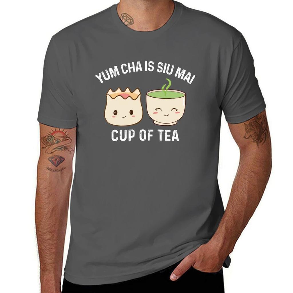 Yum cha is siu mai cup of tea TShirt Construction Work Tee Shirt
