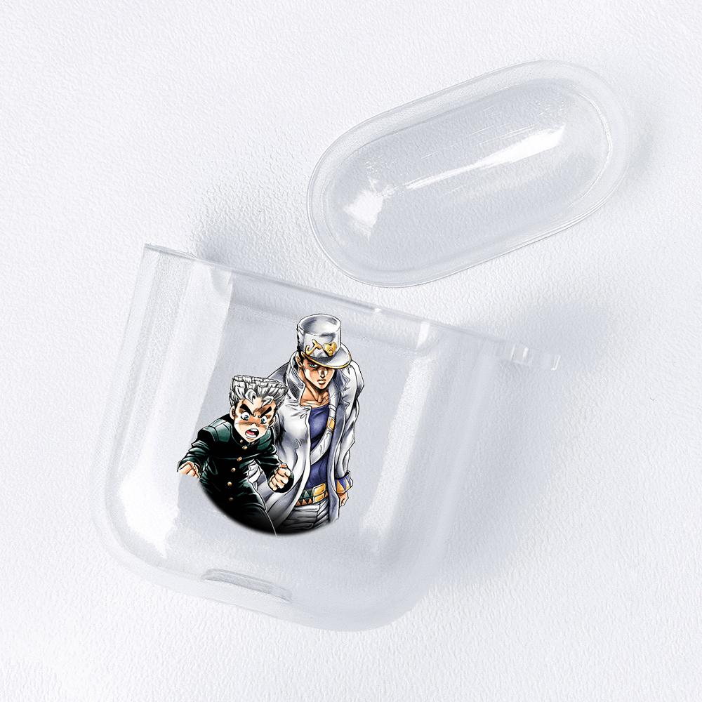 Anime Manga JoJos Bizarre Adventure Soft TPU Case for AirPods 3 2 1 Pro Cute Transparent Airpod Pro Airpod Cases Luxury