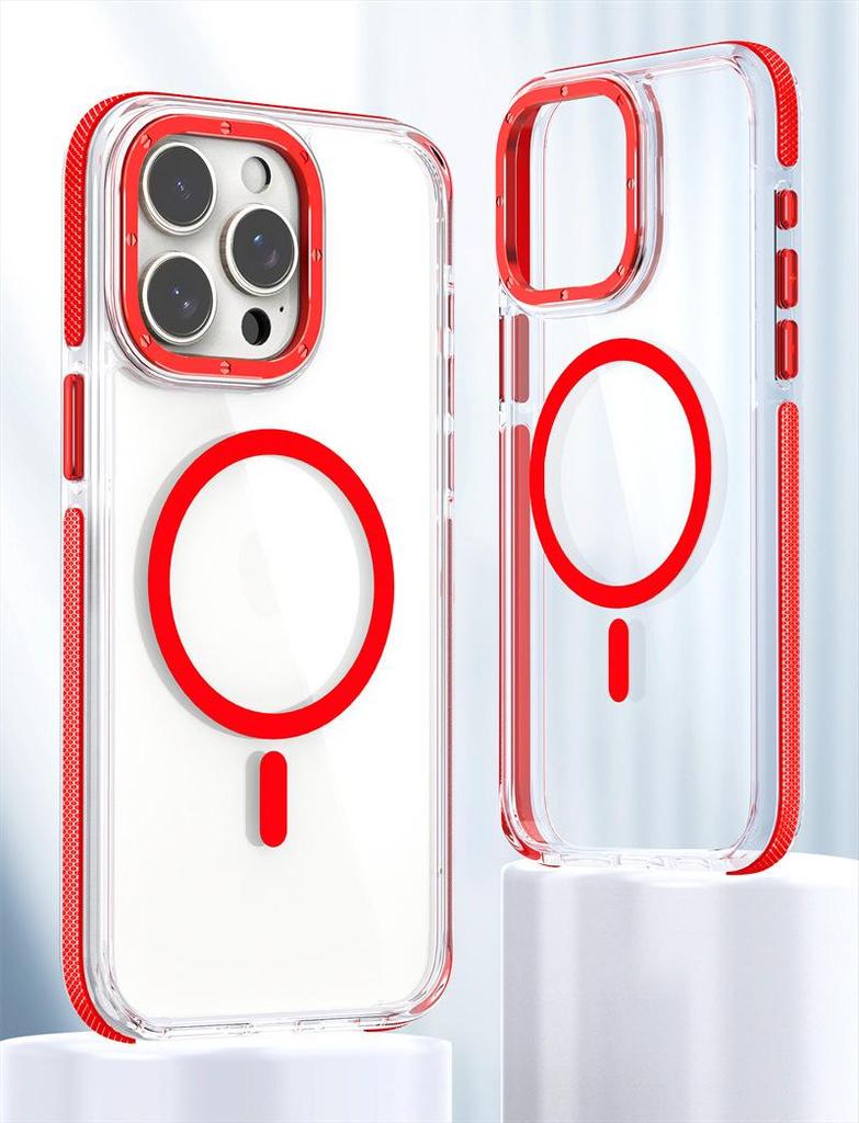 Magnetic Case for iPhone 16 Pro Max - Transparent, Premium Feel, Niche Design