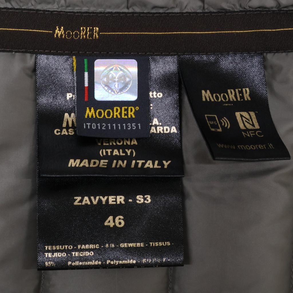 MOORER [Domestic Official] ZAVYER-S3 Xavier Lightweight Stretch Down Jacket 46 khakiUsed