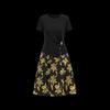 Pasite Women's Elegant Summer Two-Piece Top and Skirt Set