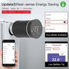 MOES Tuya ZigBee3.0 New Radiator Actuator Valve Smart Programmable Thermostat Temperature Heater TRV With Alexa Voice Control