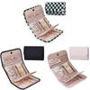 Jewelry Organizer Bag With Foldable Design For Travel And Gift Use