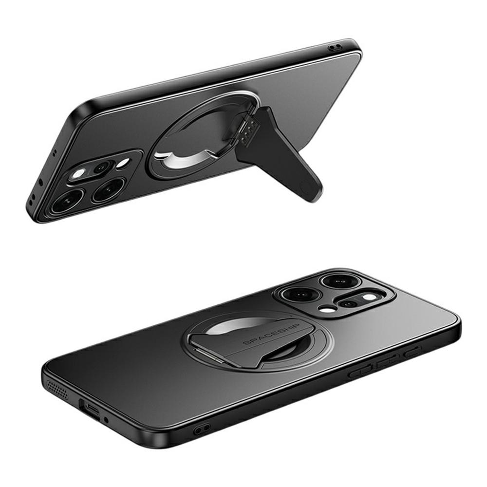 Pro Oppo Reno14 5G (Globální) Kryt kompatibilní s MagSafe Skrytý stojánek Matný PC TPU zadní kryt telefonu s povrchem na dotek