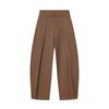Women's High-Waisted Pleated Wide-Leg Trousers - European & American Spring Fashion