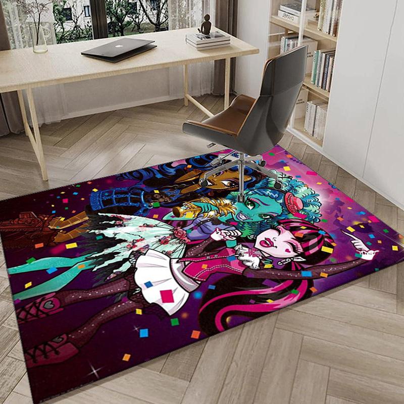 Monster Creatures Carpet, Chair Rug,Rug for Office Bedroom living rooms, Doormat decor Fan Gift Christmas Gift