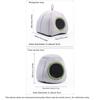 Hamster Cotton Nest Windproof and Warm Hedgehog Dutch Pig General Semi Enclosed Simple Soft and Comfortable Hamster Pet Supplies