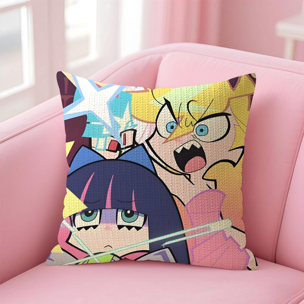 PPanty StockingGarterbelt Cushion Cover Natural Linen Pillow Case DoubleSided Print Decorative Sofa Pillowcase Home Decor Gift
