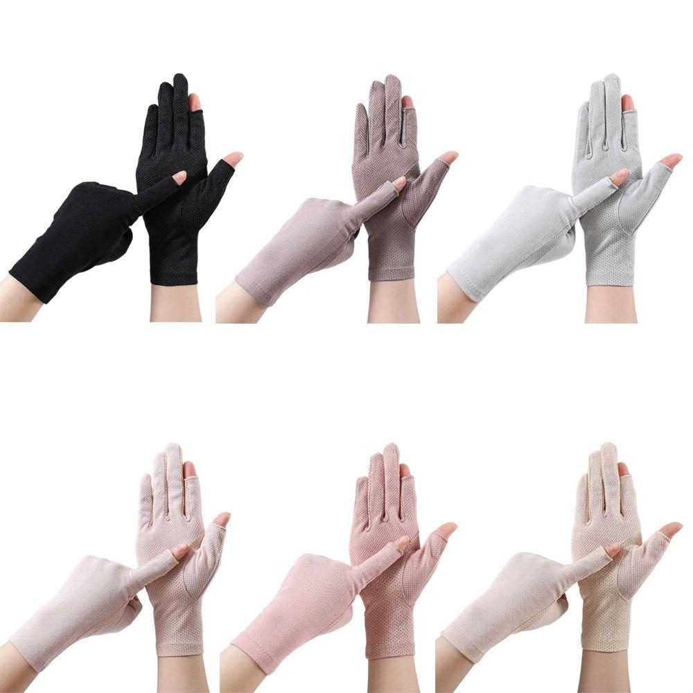 UV Protection Sun Protection Gloves Summer Cycling Driving Gloves Sunscreen Gloves Women Girls